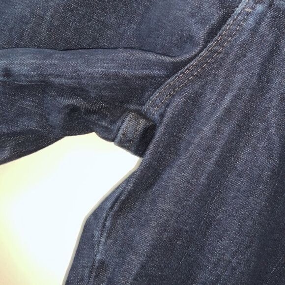 Lee Womens Side Elastic Medium Blue Denim Jeans 4M Cotton/Spandex - Picture 6 of 11